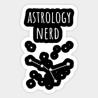 astrology nerd Sticker